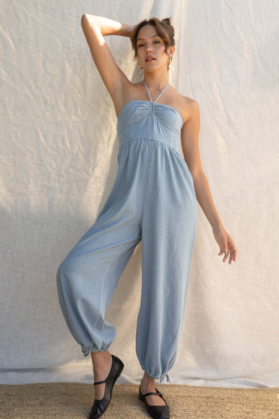 Aria Halter Neck Jumpsuit