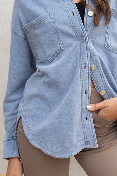 Brianna Denim Washed Jacket