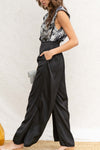 Brooke Shoulder Pad Jumpsuit