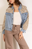 Demi Quilted Paisley Denim Jacket