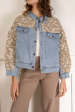 Demi Quilted Paisley Denim Jacket