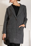 Jane Single Button Sweater Coat