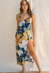 Emery Floral Slit Dress