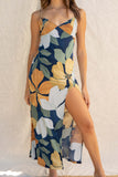 Emery Floral Slit Dress