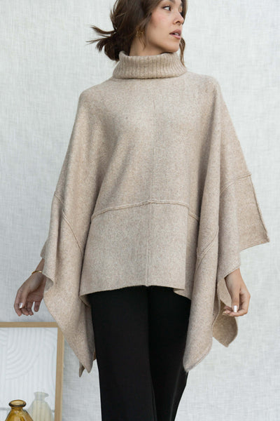 Emily Oversized Poncho Sweater