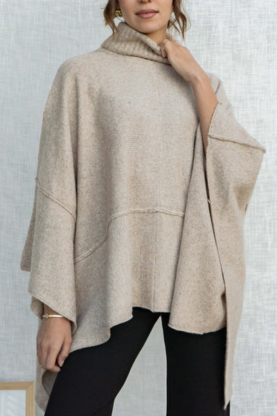 Emily Oversized Poncho Sweater