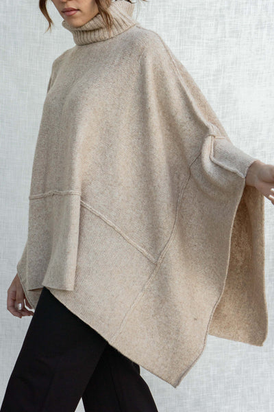 Emily Oversized Poncho Sweater