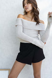 Gaby Wrap Mini Skort