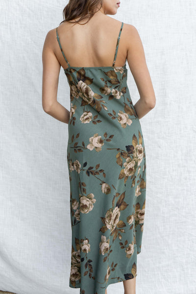 Hannah Floral Midi Dress