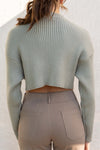 Kaila Ribbed Crop Sweater