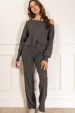 Kate Off Shoulder Pant Set