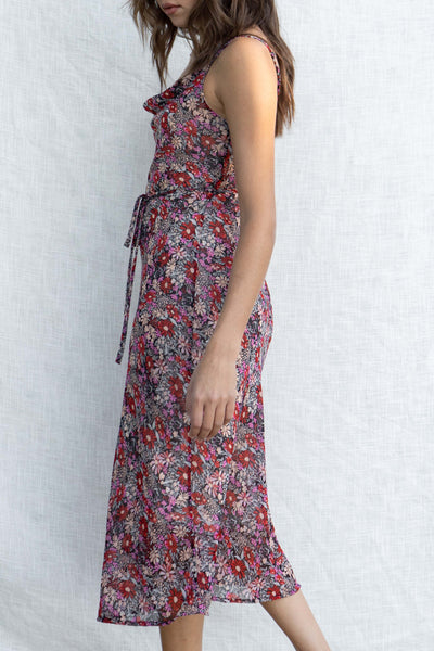 Katherine Floral Midi Dress