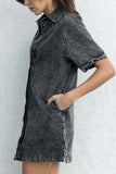 Khloe Denim Shirt Dress