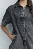 Khloe Denim Shirt Dress