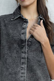 Khloe Denim Shirt Dress