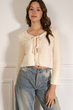 Mia Knit Tie Front Cardigan