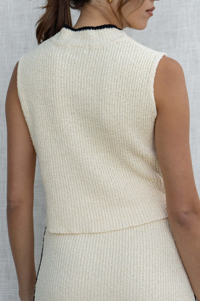 Nadine Ribbed Knit Top