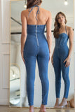 Nayelli Denim Jumpsuit