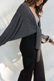 Paige Front Tie Cardigan