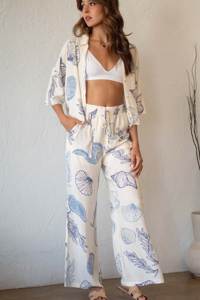 Playa Shirt And Pant Set