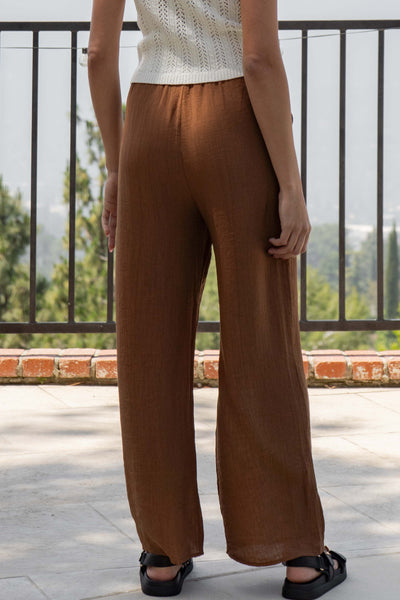 Rome Textured Loose Pants