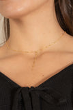 Thin Dainty Chain Ball Necklace