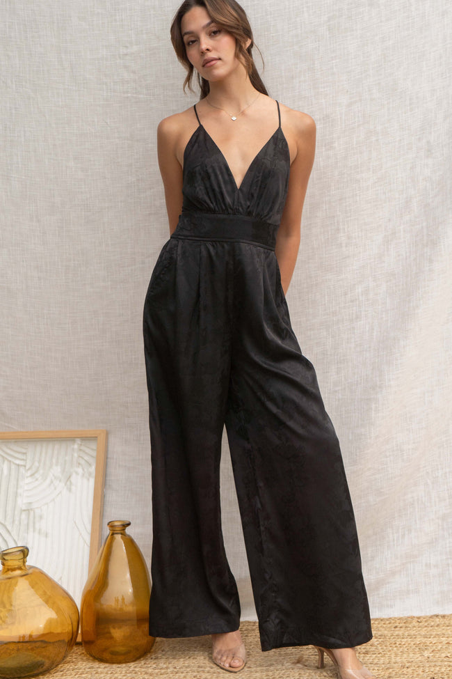 Valerie Back Tie Jumpsuit