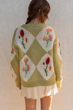 Vintage Pattern Cardigan