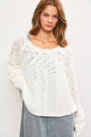 Reagan Chunky Sweater Top