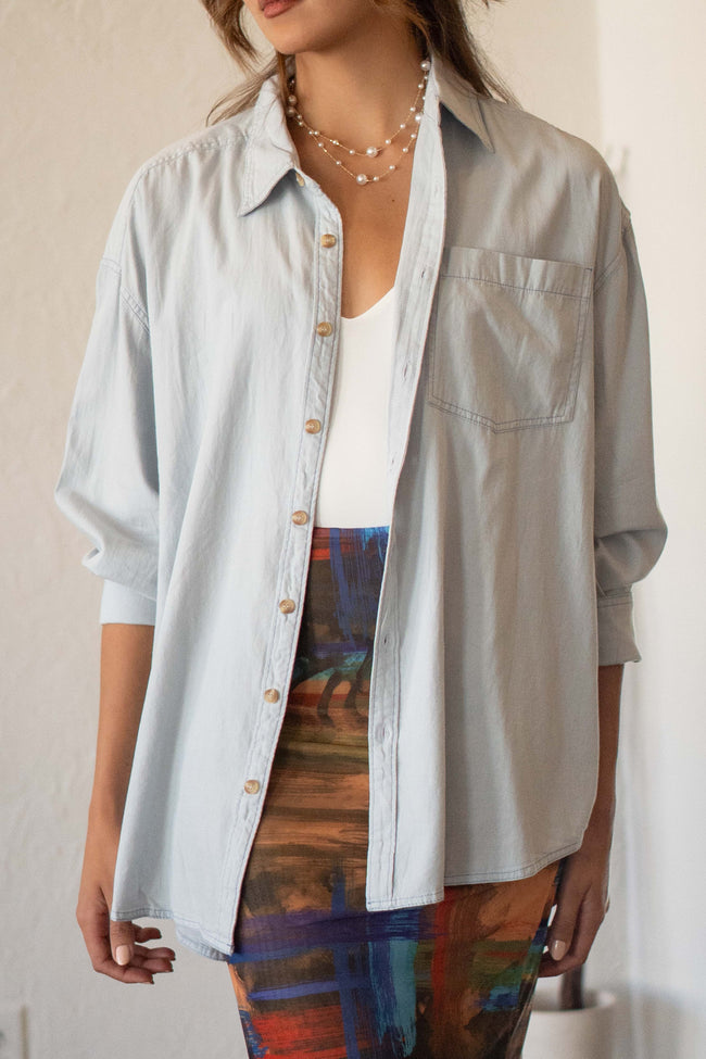 Mish Oversized Button Down